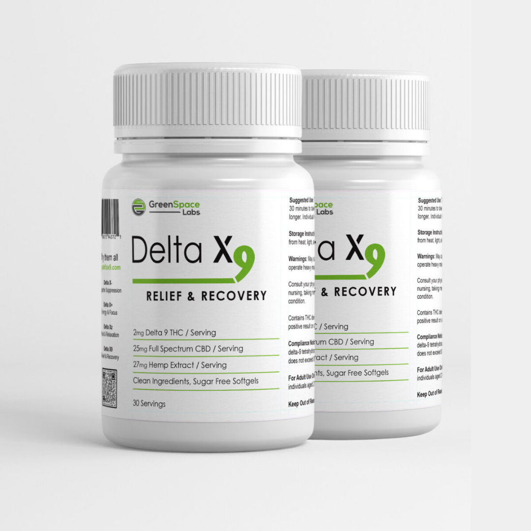 Delta X9: Relief & Recovery (2 Pack)